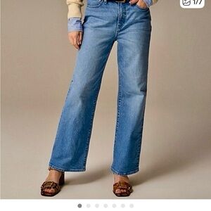 J. Crew Slim Wide Cropped Jeans